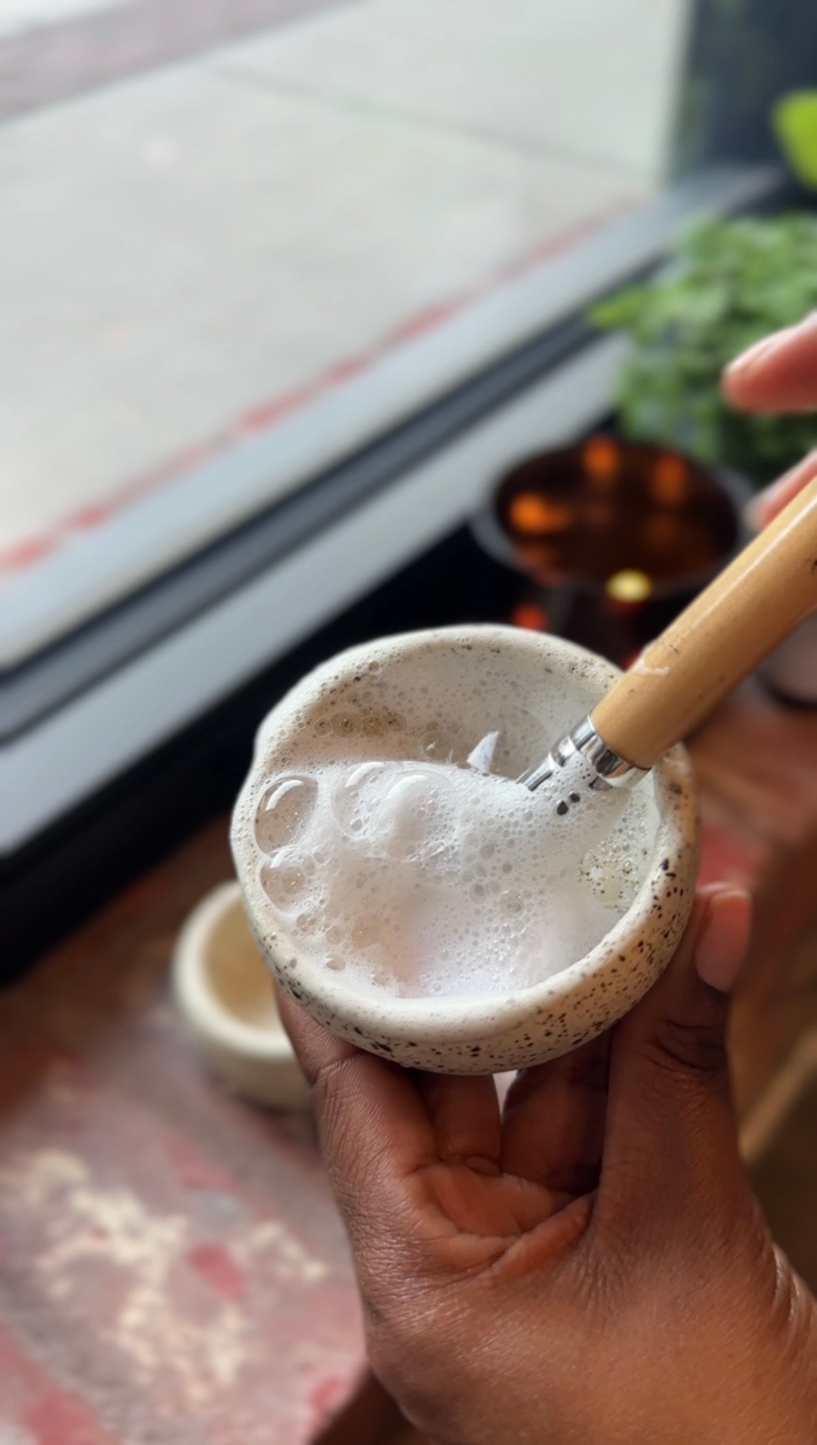 Soft Launch - cream + warm neutral + textured